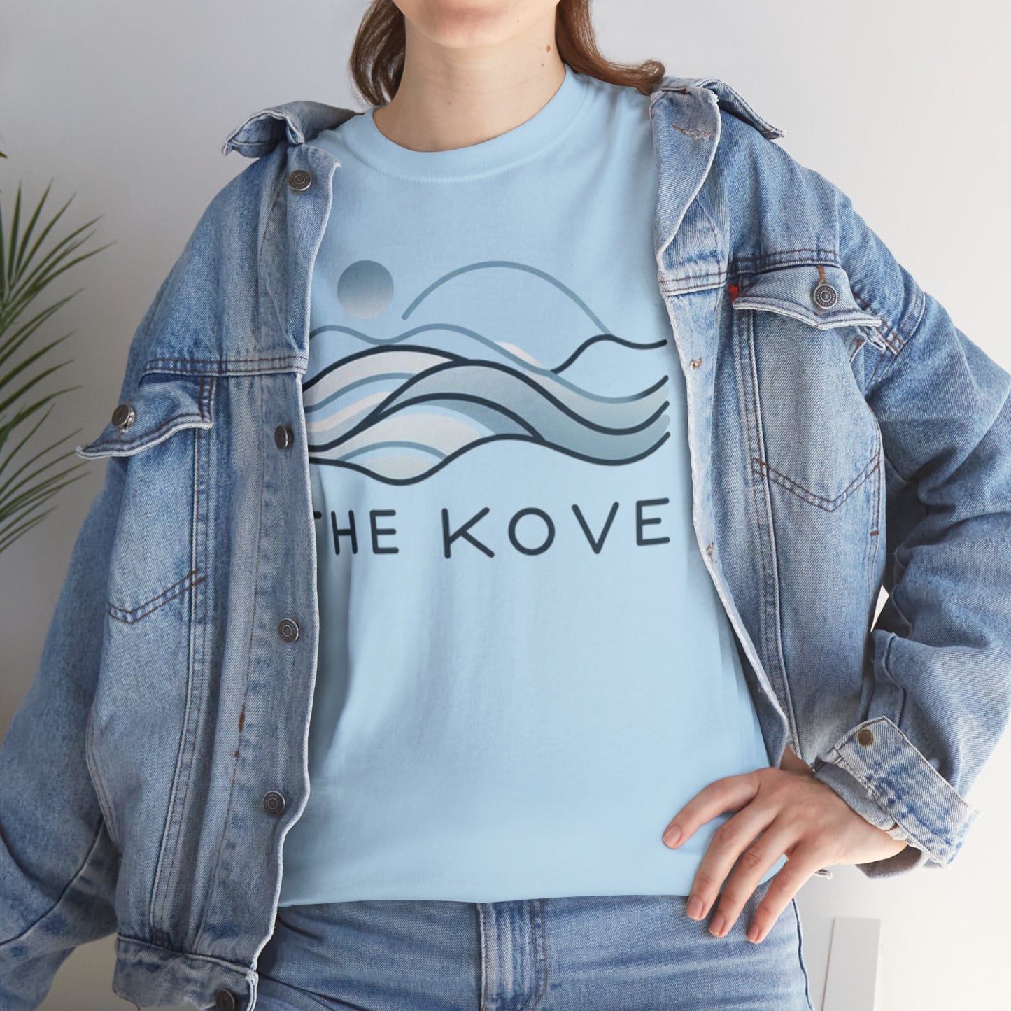 The Kove Unisex Heavy Cotton Tee - Coastal Vibes Graphic T-Shirt