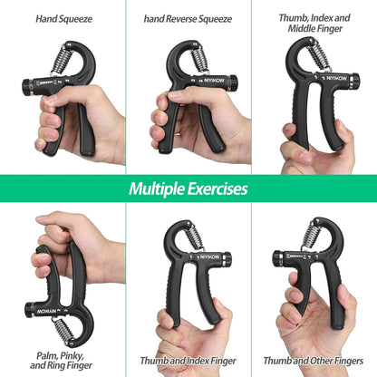 Adjustable Grip Strength Trainer for Forearms & Athletes