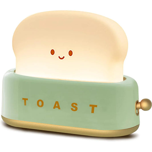 BANDIAN Kawaii Bread Toast LED Night Light