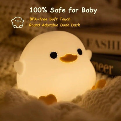 Dodo Duck Silicone LED Night Light