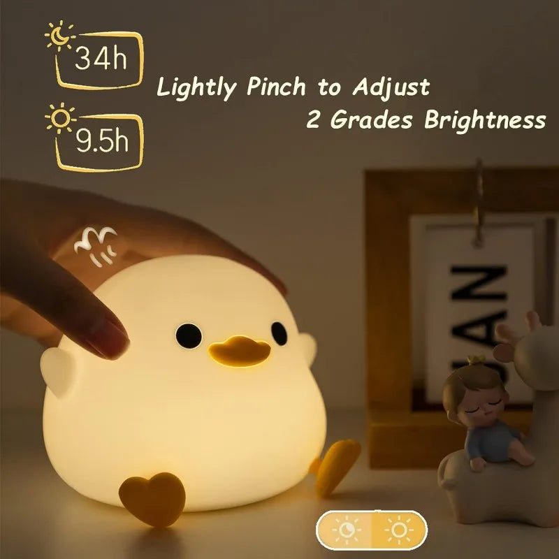 Dodo Duck Silicone LED Night Light