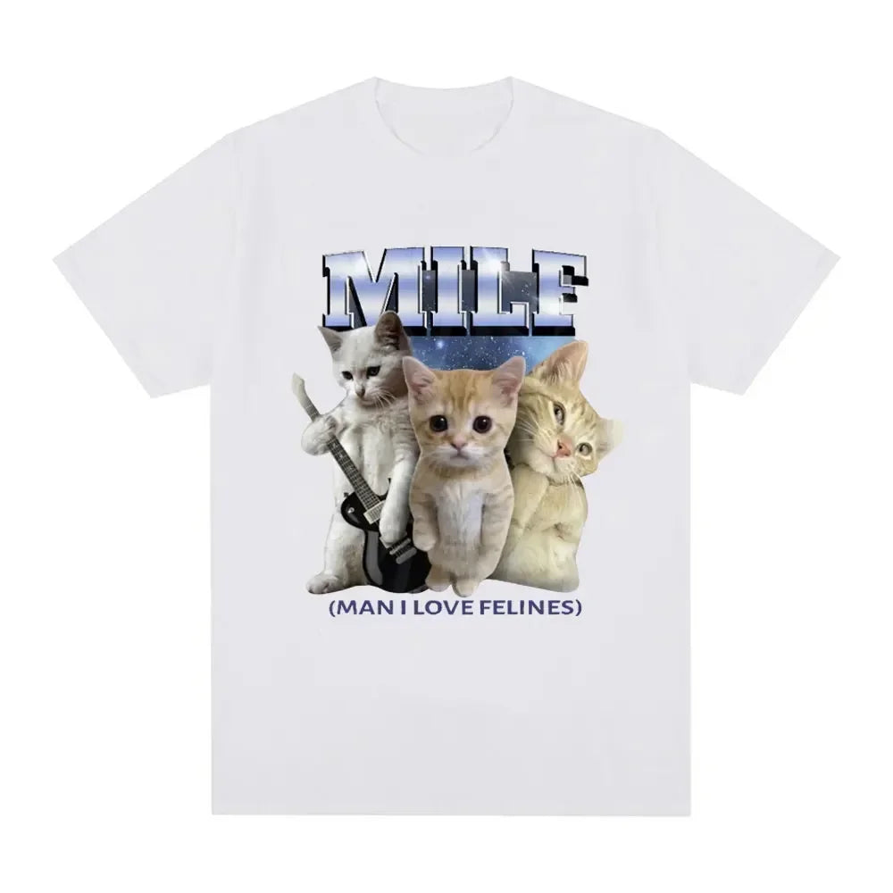 MILF "Man I Love Felines" T-shirt