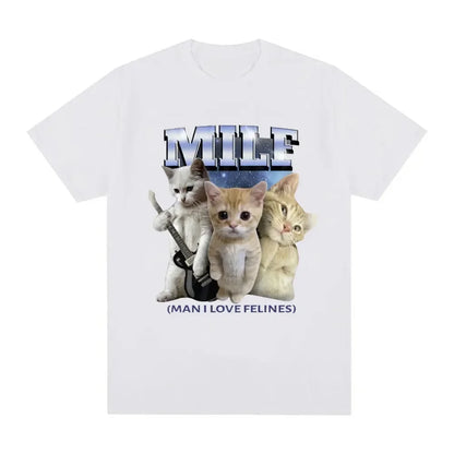 MILF "Man I Love Felines" T-shirt