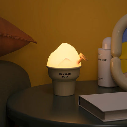 Ice Cream Duck Illuminating Lamp 