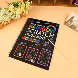 Children's Rainbow Scratch Book (2 Pack)