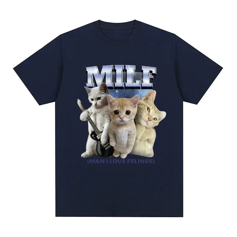 MILF "Man I Love Felines" T-shirt