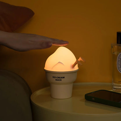 Ice Cream Duck Illuminating Lamp 