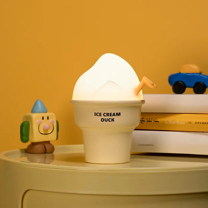 Ice Cream Duck Illuminating Lamp 