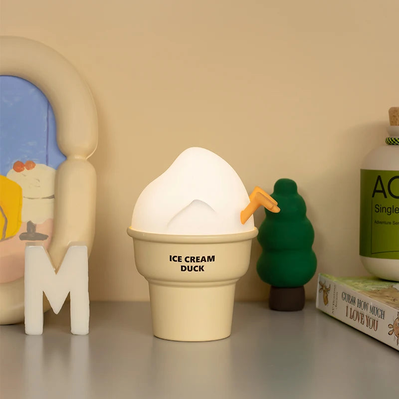 Ice Cream Duck Illuminating Lamp 